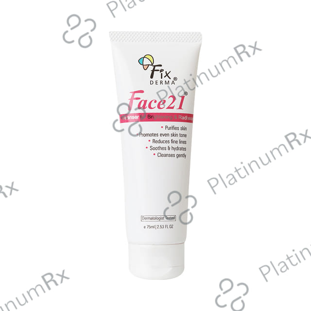 Fixderma Face 21 Cleanser for Brightening & Radiance
