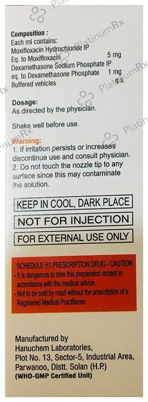 Sinflox-D Eye Drop BKC Free