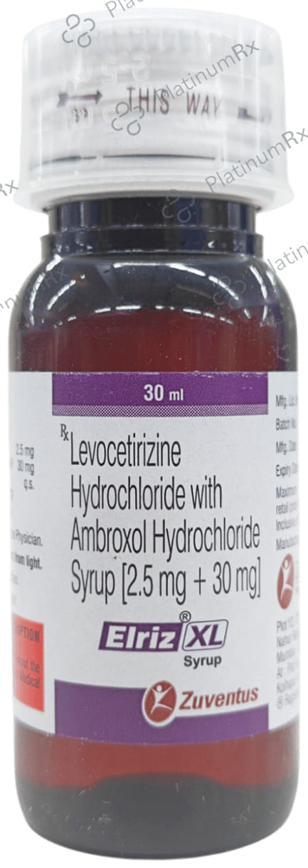 Elriz XL 30/2.5mg Syrup 30ml