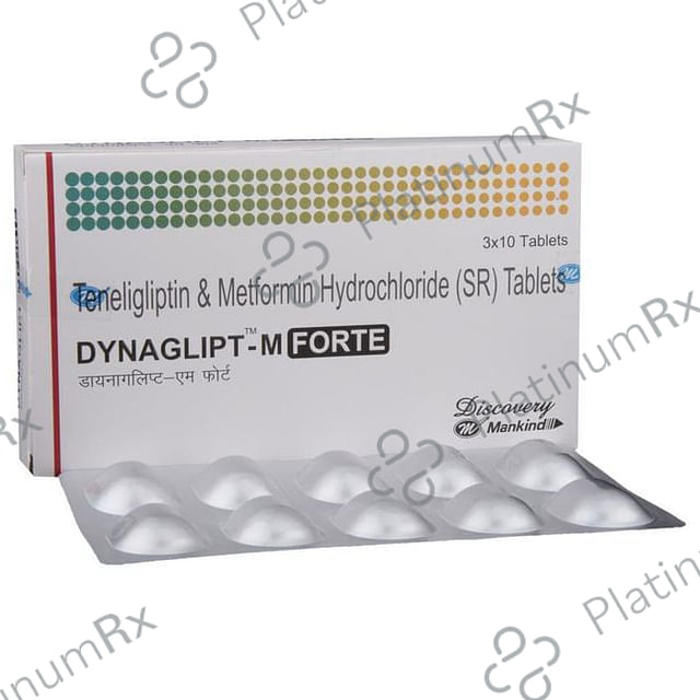 Dynaglipt M Forte 1000/20mg Tablet SR 10s