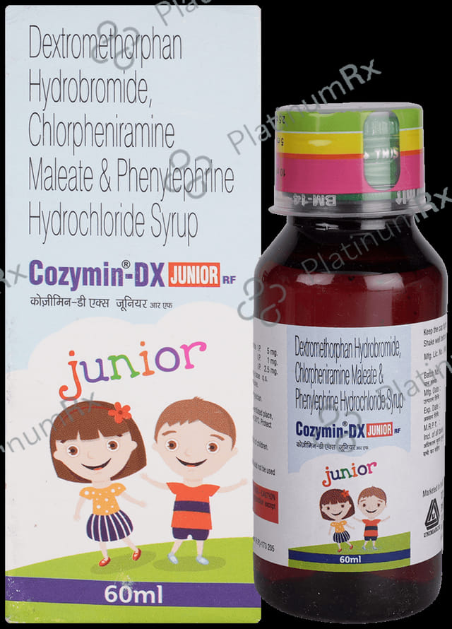 Cozymin DX Junior 2/5mg Syrup 60ml
