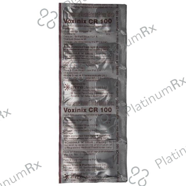 Voxinix CR 100 Tablet