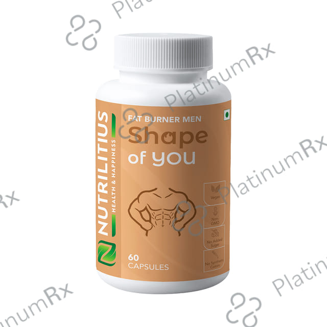 Nutrilitius Fat Burner Men Shape of You Capsule