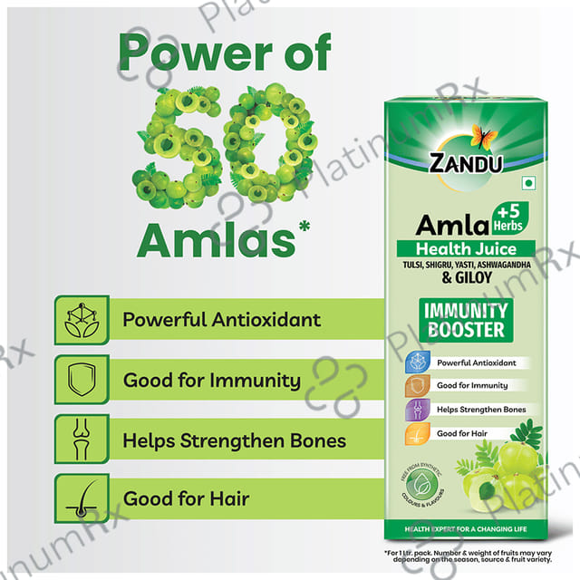 Zandu Amla +5 Herbs Juice