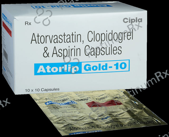Atorlip Gold 10/75/75mg Capsule 10s