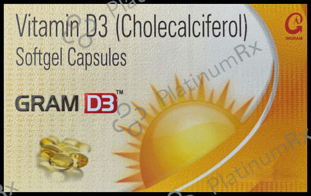 Gram D3 Softgel Capsule