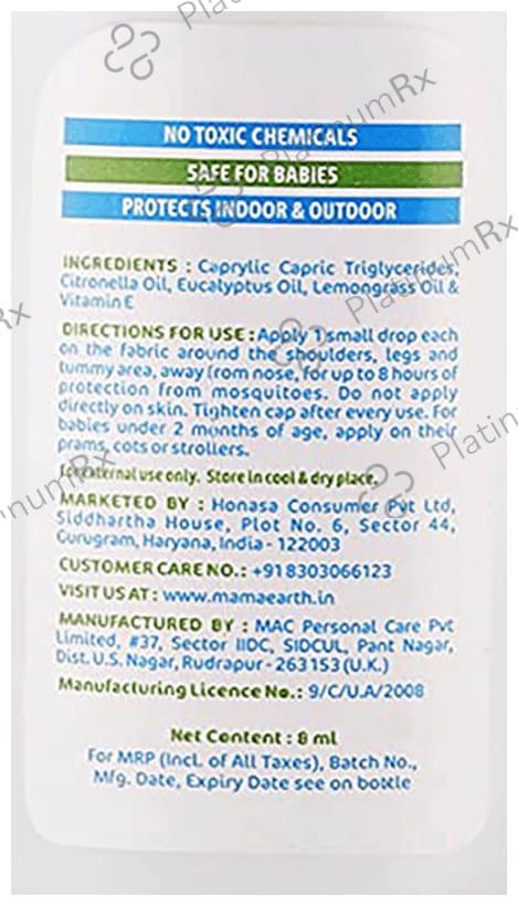 Mamaearth Anti Mosquito Fabric Roll On 8ml