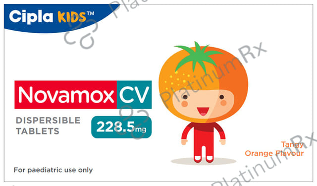 Novamox CV 200mg/28.5mg Tablet 10s