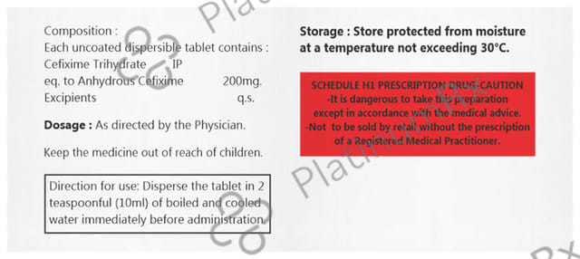 Cefbolik 200 Tablet DT 10s