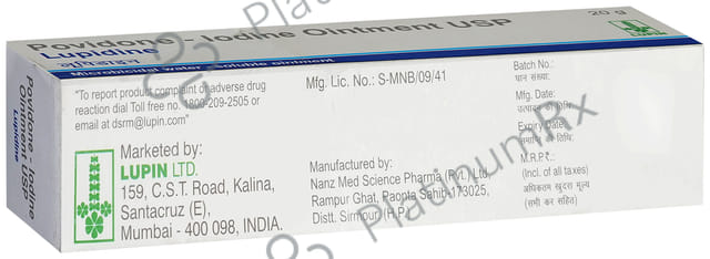 Lupidine 5% Ointment 20gm