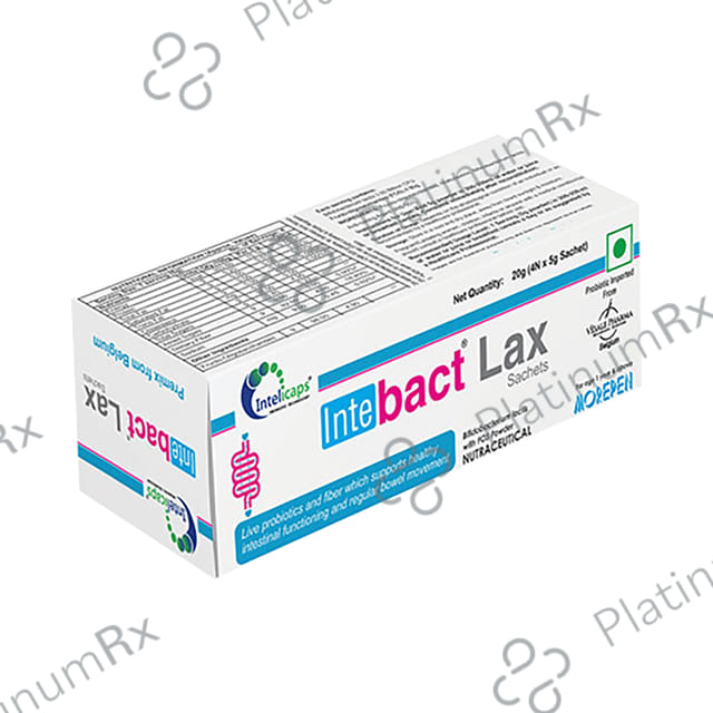Intebact Lax Sachet (5gm Each)