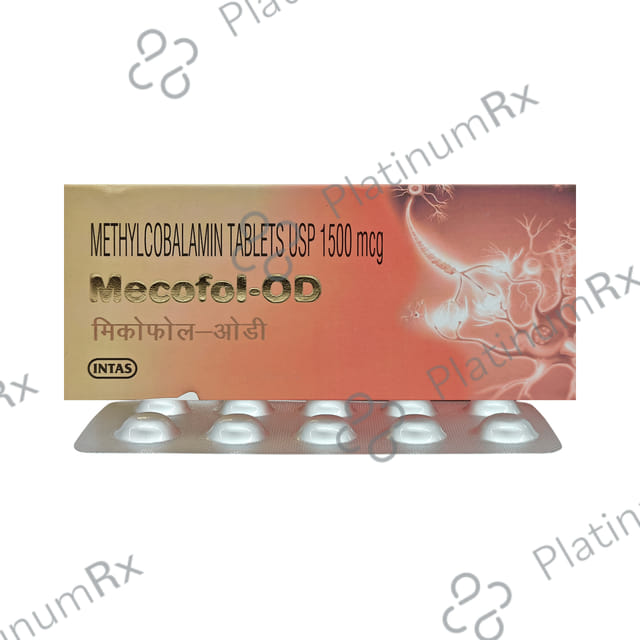 Mecofol OD 1500mcg Tablet 10s