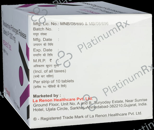 Mesahenz 1200mg Tablet PR 10s