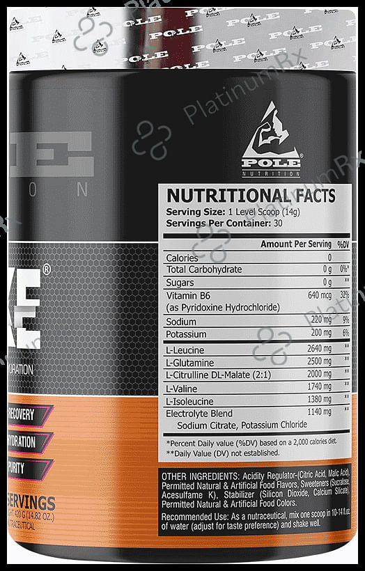 Pole Nutrition BCAA Stroke Powder Autumn Orange