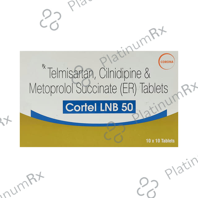 Cortel LNB 10/50/40mg Tablet 10s