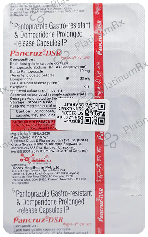 Pancruz-DSR Capsule