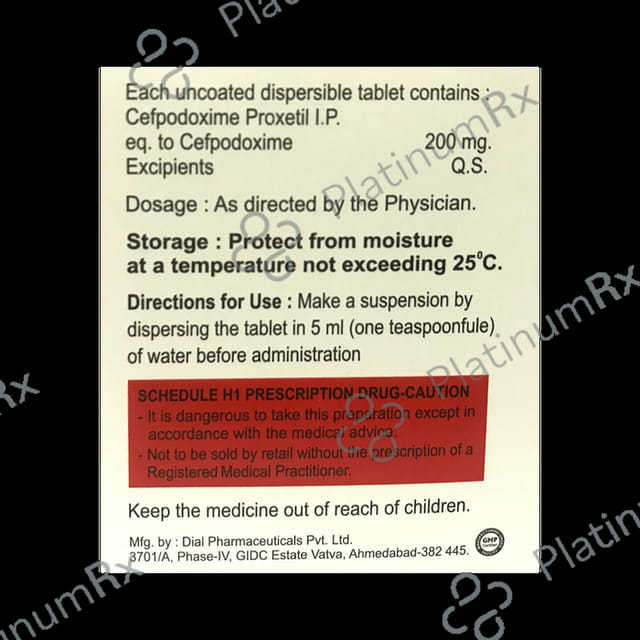 Nocsaf 200 Tablet DT
