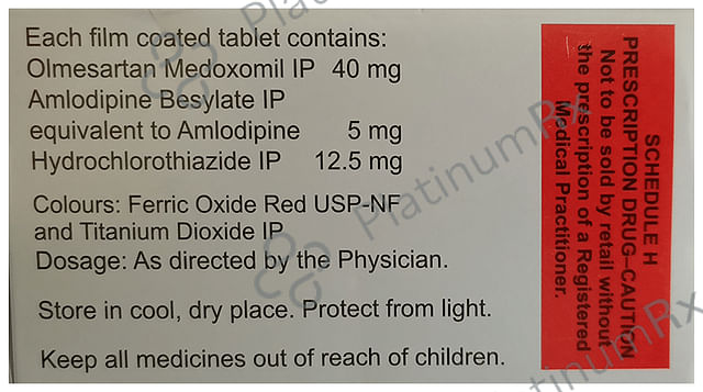 Triolmesar 40 5/12.5/40mg Tablet 15s