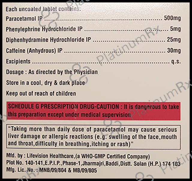 Acebust Cold Tablet 15s