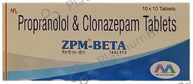 Zpm Beta 0.5/20mg Tablet 10s