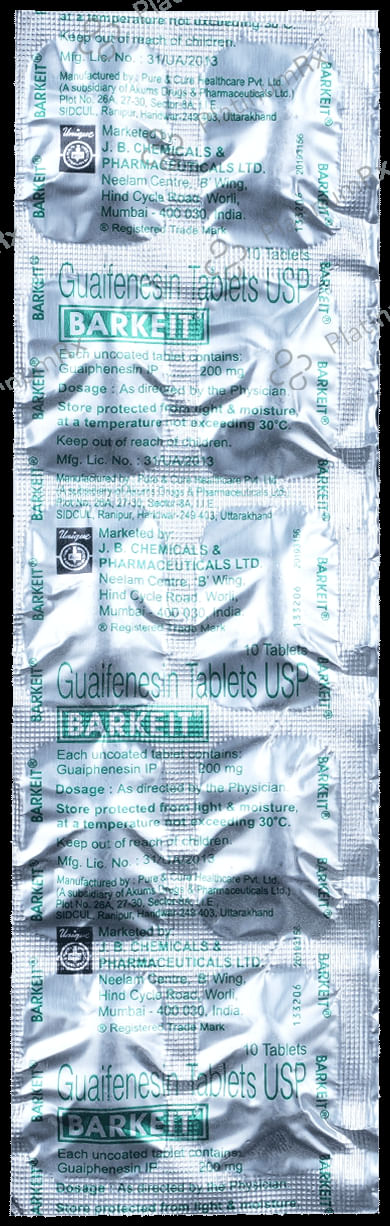 Barkeit Tablet