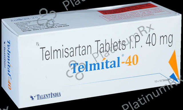 Telmital 40 Tablet