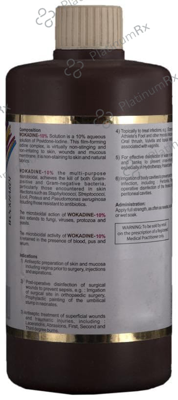 Wokadine 5% Solution 500ml