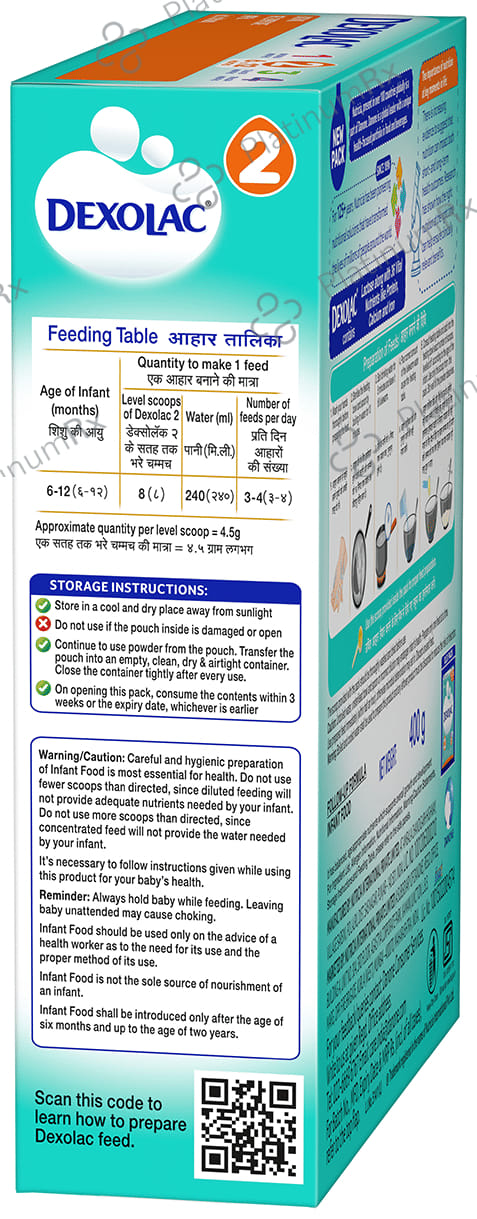 Dexolac 2 Follow Up Formula Powder 400gm
