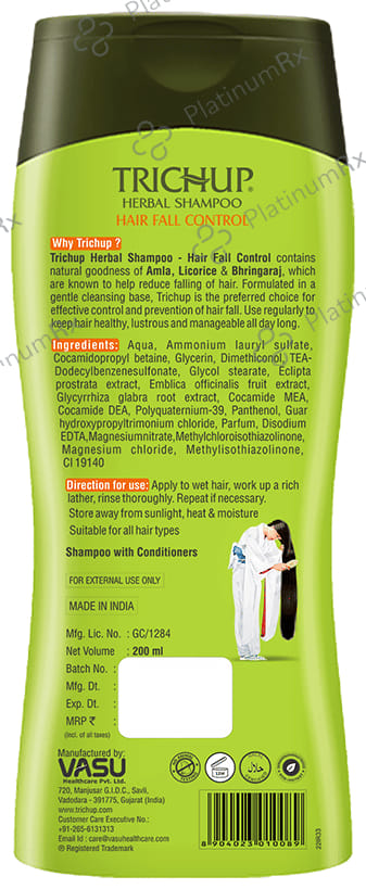 Trichup Hair Fall Control Shampoo 200ml