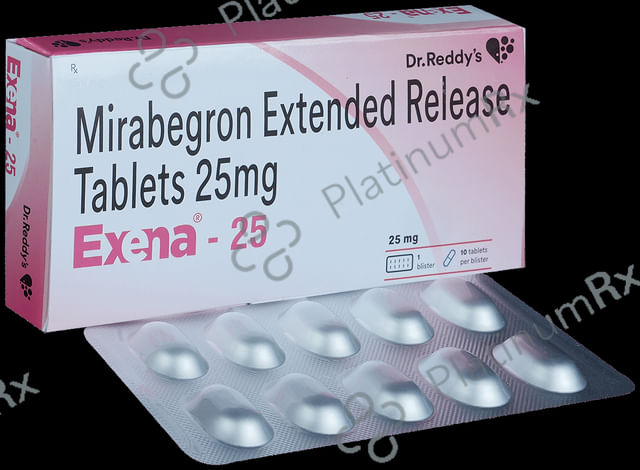Exena 25mg Tablet ER 10s