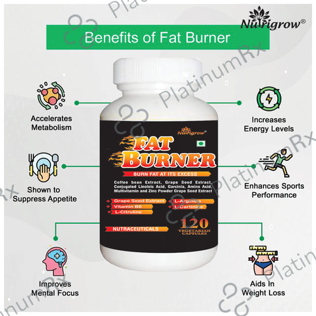 Nutrigrow Fat Burner Vegetarian Capsule