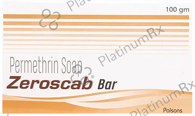 Zeroscab Bar 1% Soap 100gm