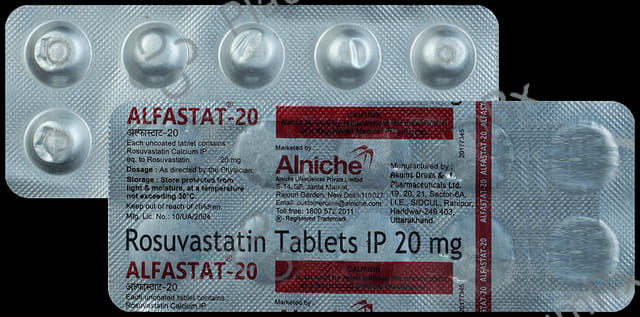 Alfastat 20mg Tablet 10s