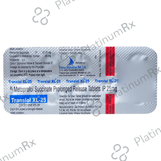 Translol 25mg Tablet XL 10s