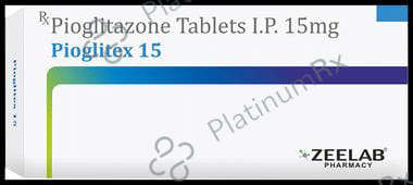 Pioglitex 15mg Tablet