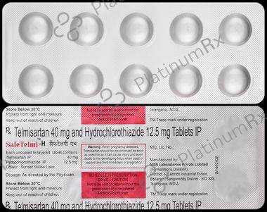 Safetelmi H 40mg/12.5mg Tablet