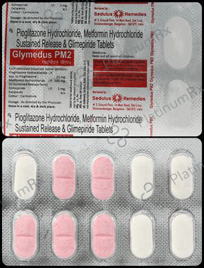 Glymedus PM 2/500/15mg Tablet 10s