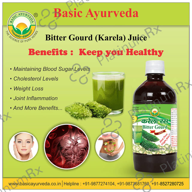 Basic Ayurveda Bitter Gourd Juice 1000 ml