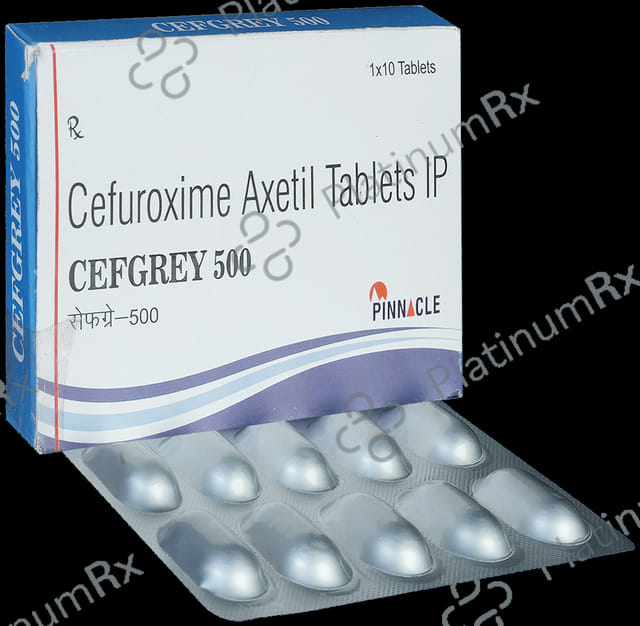 Cefgrey 500mg Tablet 10s