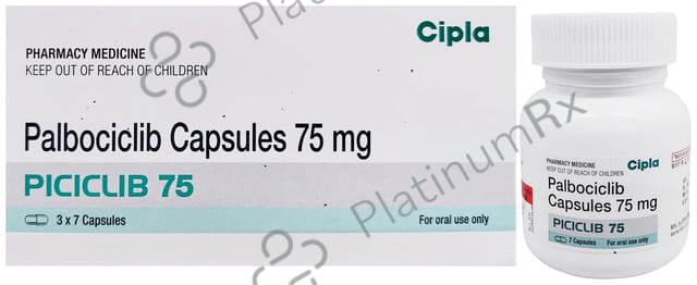 Piciclib 75mg Capsule 7s*3 Bottle