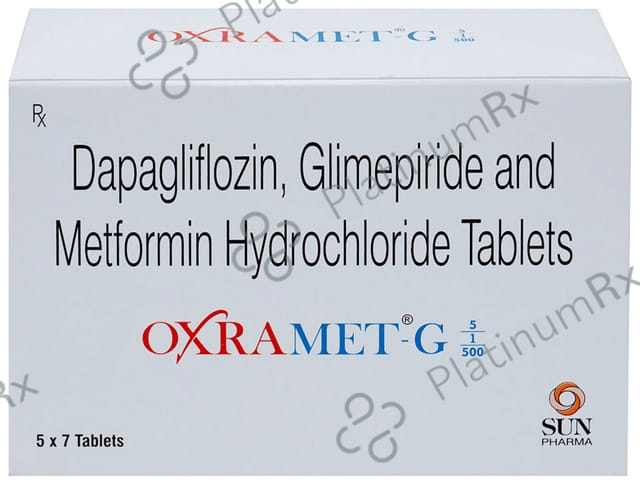 Oxramet G 5/1/500mg Tablet 7s