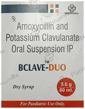 Bclave Duo 200/28.5mg Dry Syrup 60ml