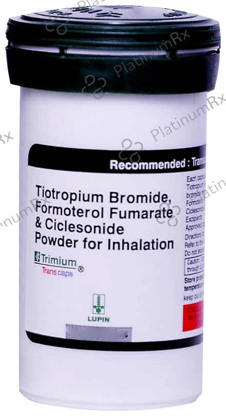 Trimium 400/12/18mcg Transcaps 15s