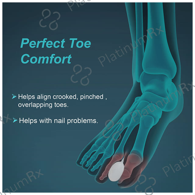 Tynor K-04 Toe Separator Silicon (Pair) Medium