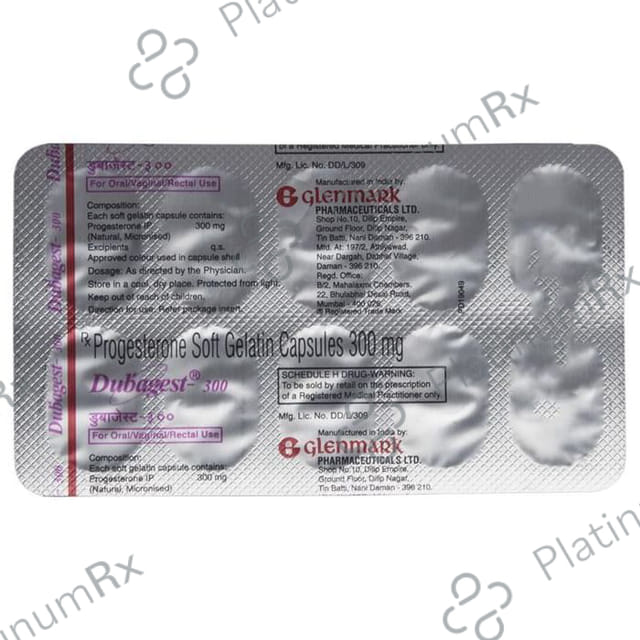 Dubagest 300 Soft Gelatin Capsule