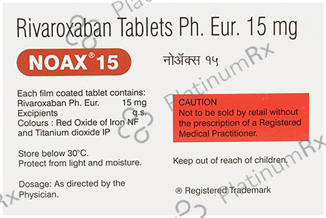 Noax 15mg Tablet 15s