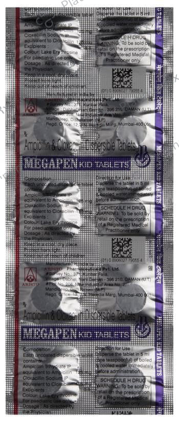 Megapen Kid 125/125mg Tablet 10s