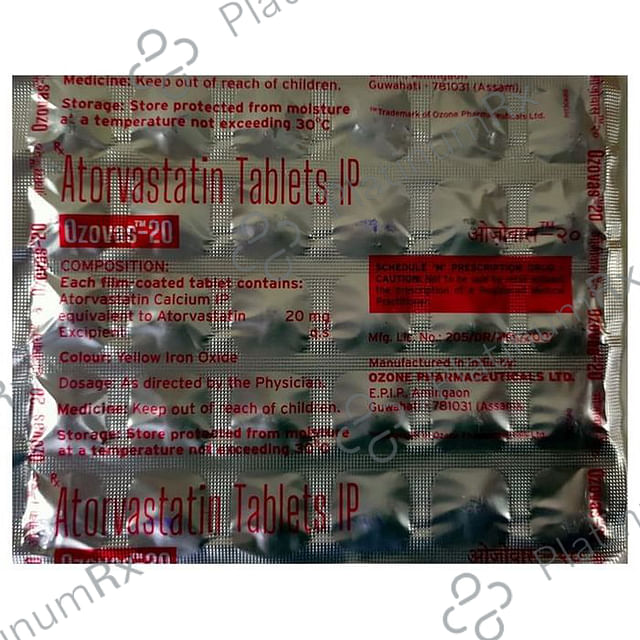 Ozovas 20 Tablet 10 Tablet