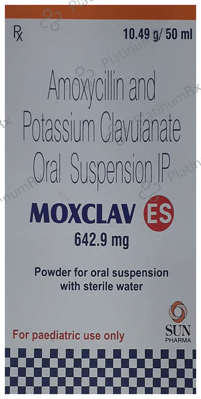 Moxclav ES 600/42.9mg Oral Suspension 50ml