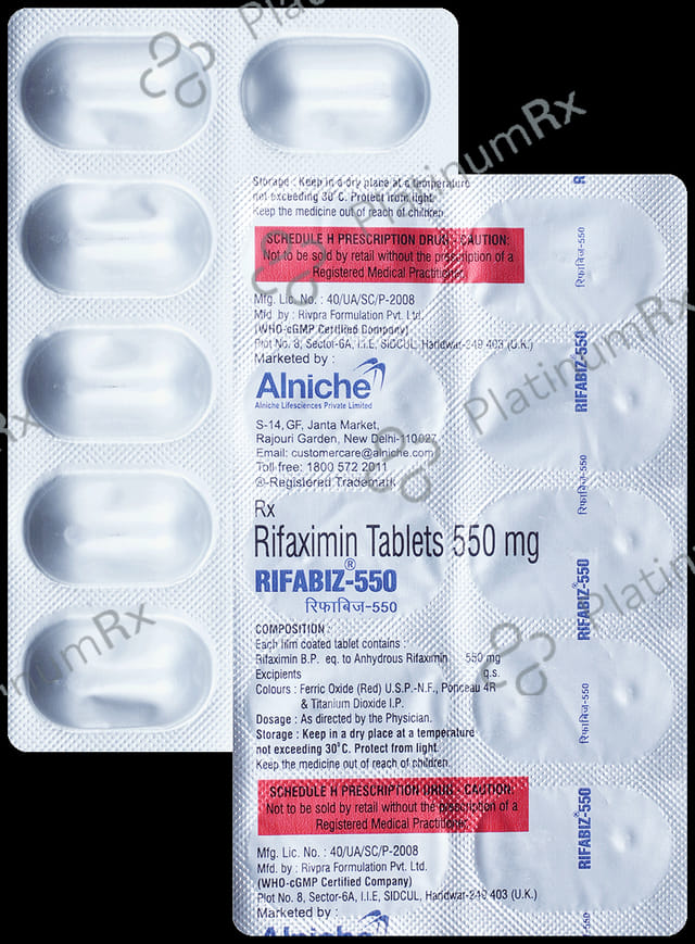 Rifabiz 550 Tablet 10s